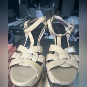 Women's Beige Strappy Sandals